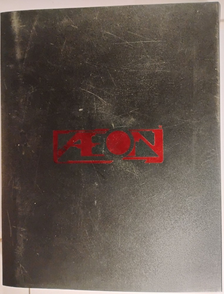 Æon (Trinity) Limited Edition Core Rulebook (1997) Spiral Slipcase