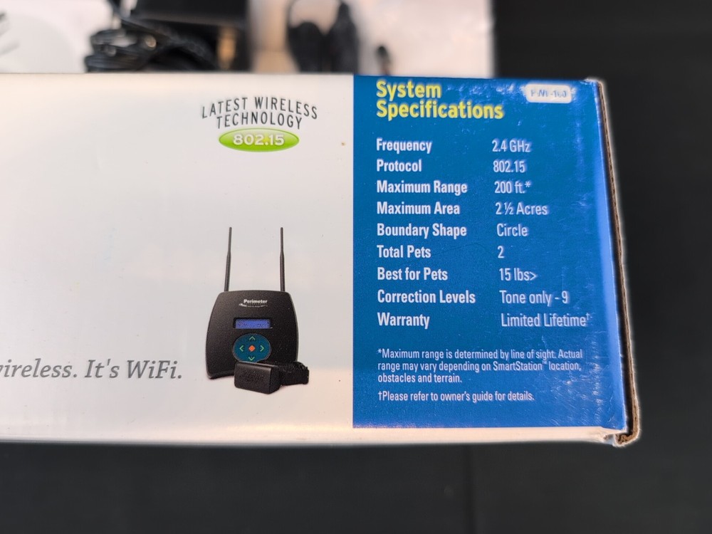 Perimeter Technologies Wire-free Dog Fence System With Box