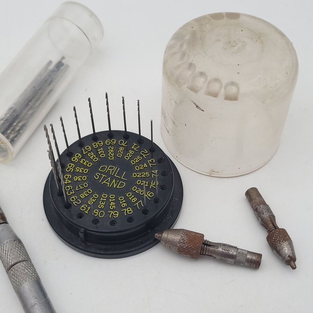 Watchmaker Pin Vice Lot Mix Jeweler Clockmaker Tools Drill Bit Holder Mini Tools