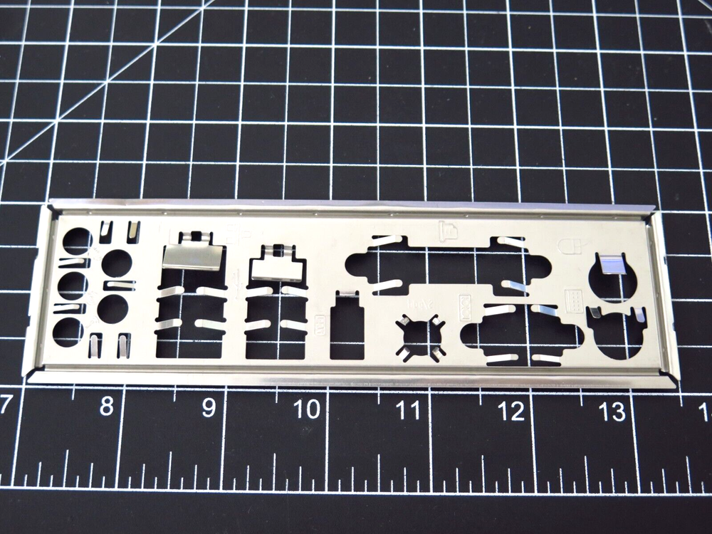 I/O Shield Back Plate Panel for BIOSTAR Motherboard Mainboard