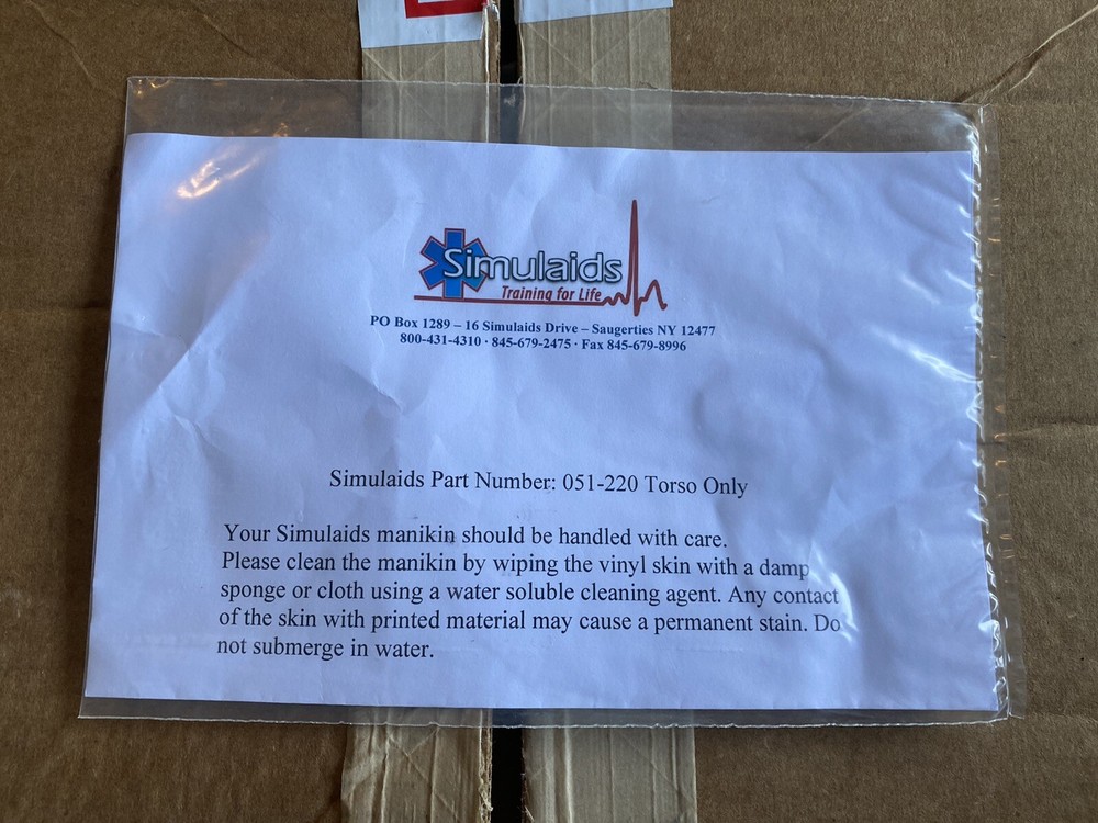 Simulaids Torso Manikin