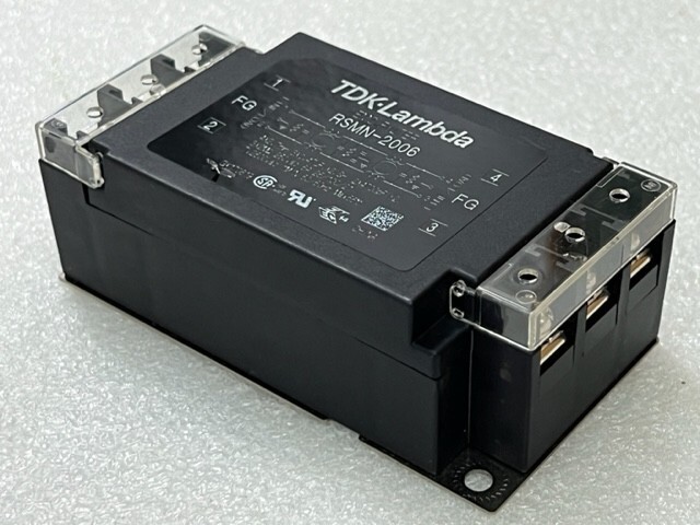 TDK-Lambda RSMN-2006 Power Line EMC Filter Used