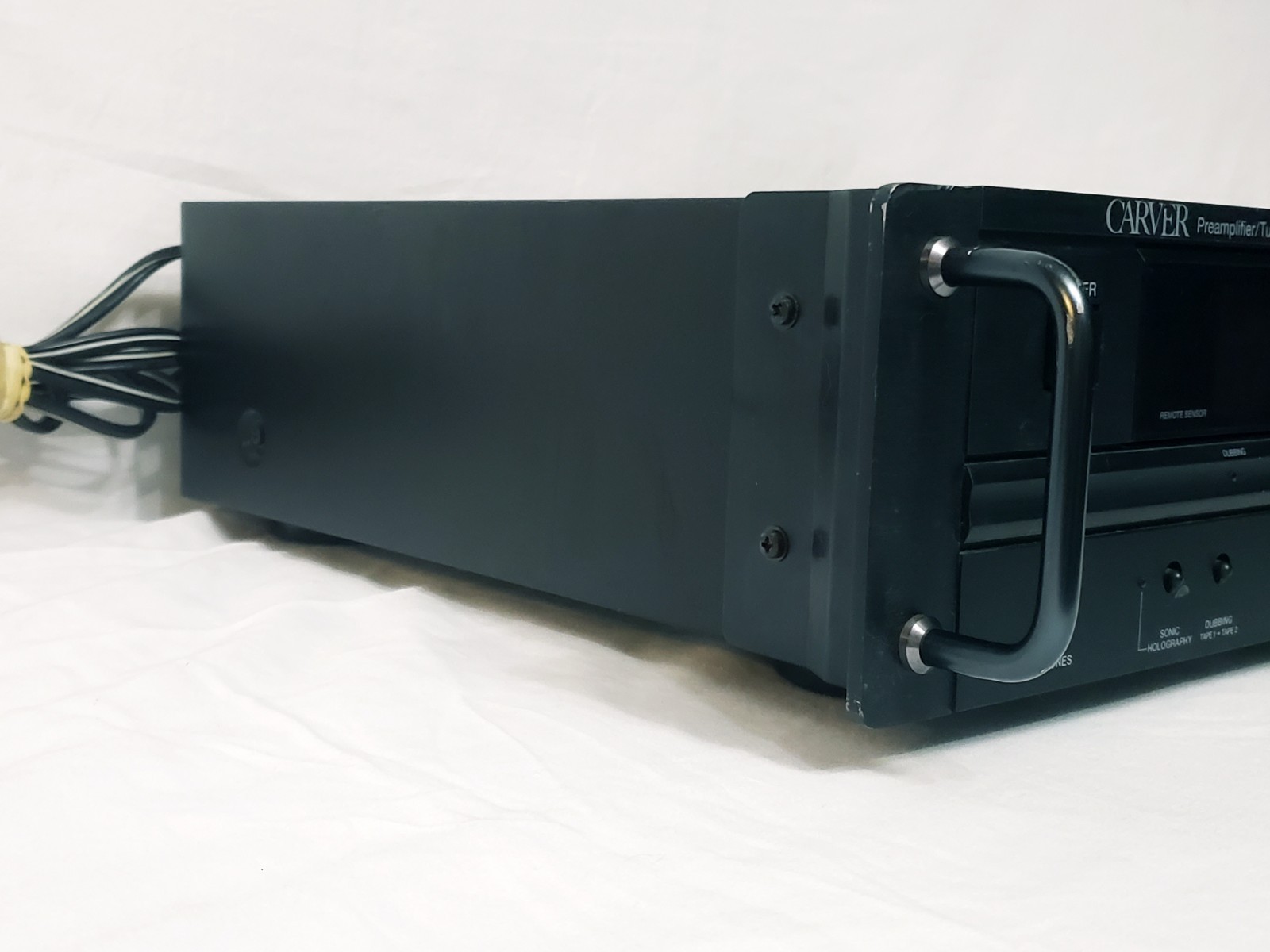 CARVER CT-23 PREAMPLIFIER TUNER WORKING NO REMOTE RACK MOUNT