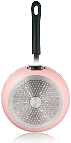 Kids Junior Chef Cooking Essentials Set, 9.5" Pink Cookware