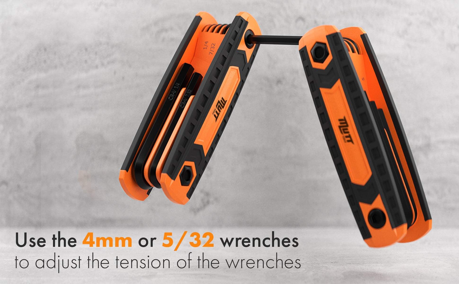 25pc Folding Allen and Torx Wrench Set | Metric, SAE Hex Key Sets and Star Keys