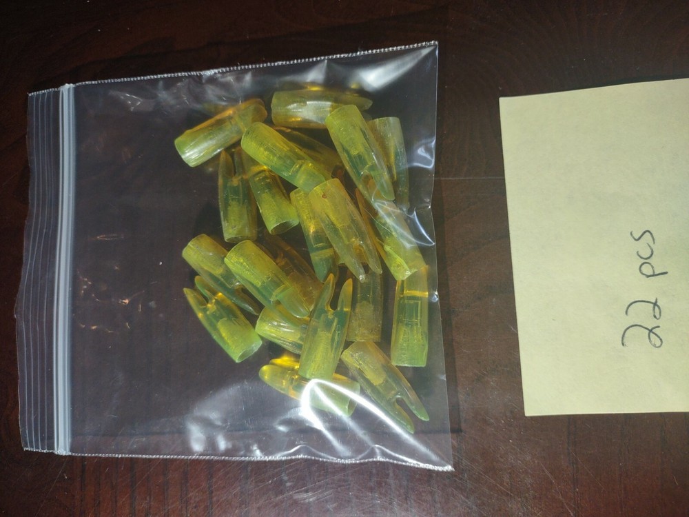 22 Pcs Nocks Yellow