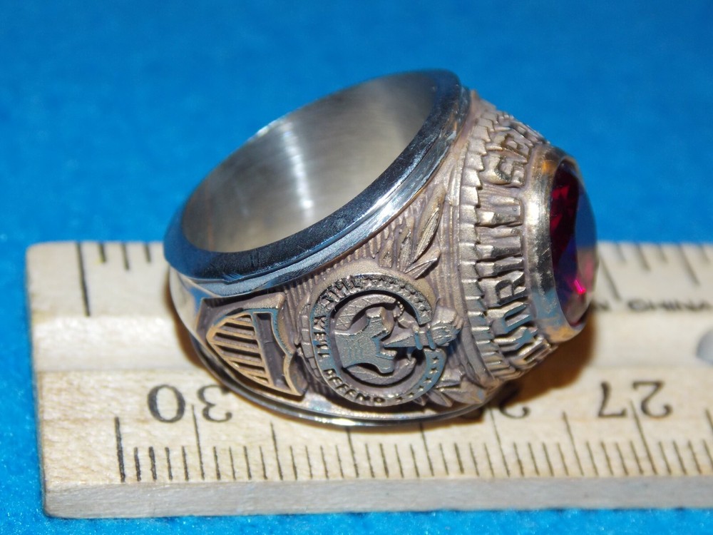 VINTAGE - US ARMY DRILL SERGEANT RING - SIZE 12.25 - NOS - ALPHA BRAND