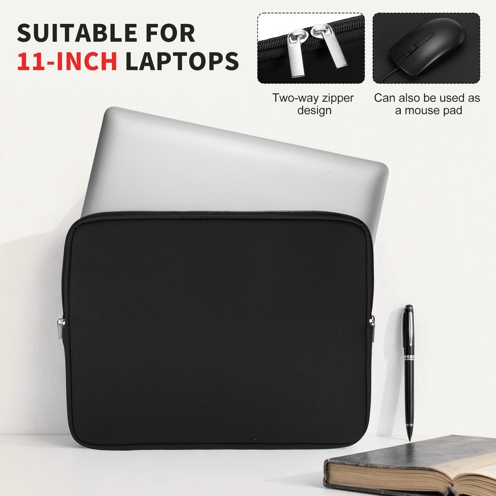 Laptop Case Shockproof Computer Sleeve for 11" Lenovo Notebook Black