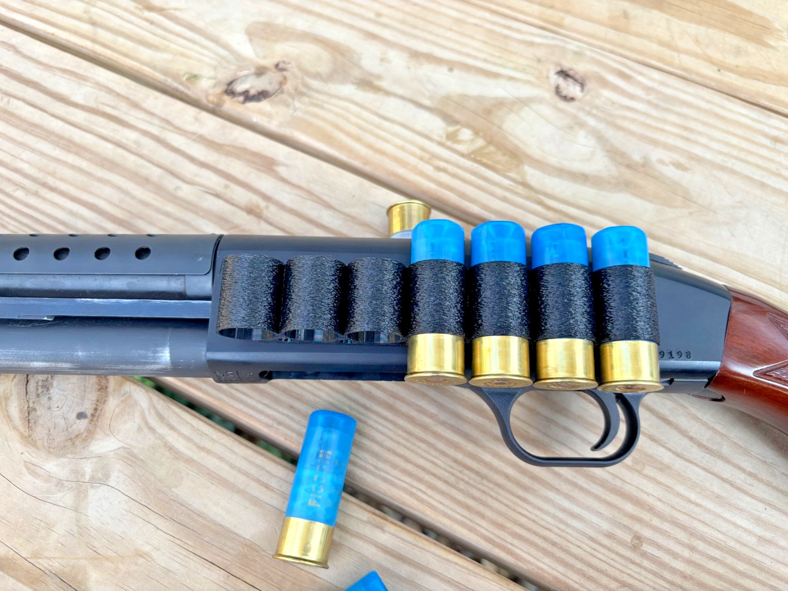 FlexSaddle® Side Saddle Fits Mossberg Shockwave 88 500 590 12 ga Shell Holder