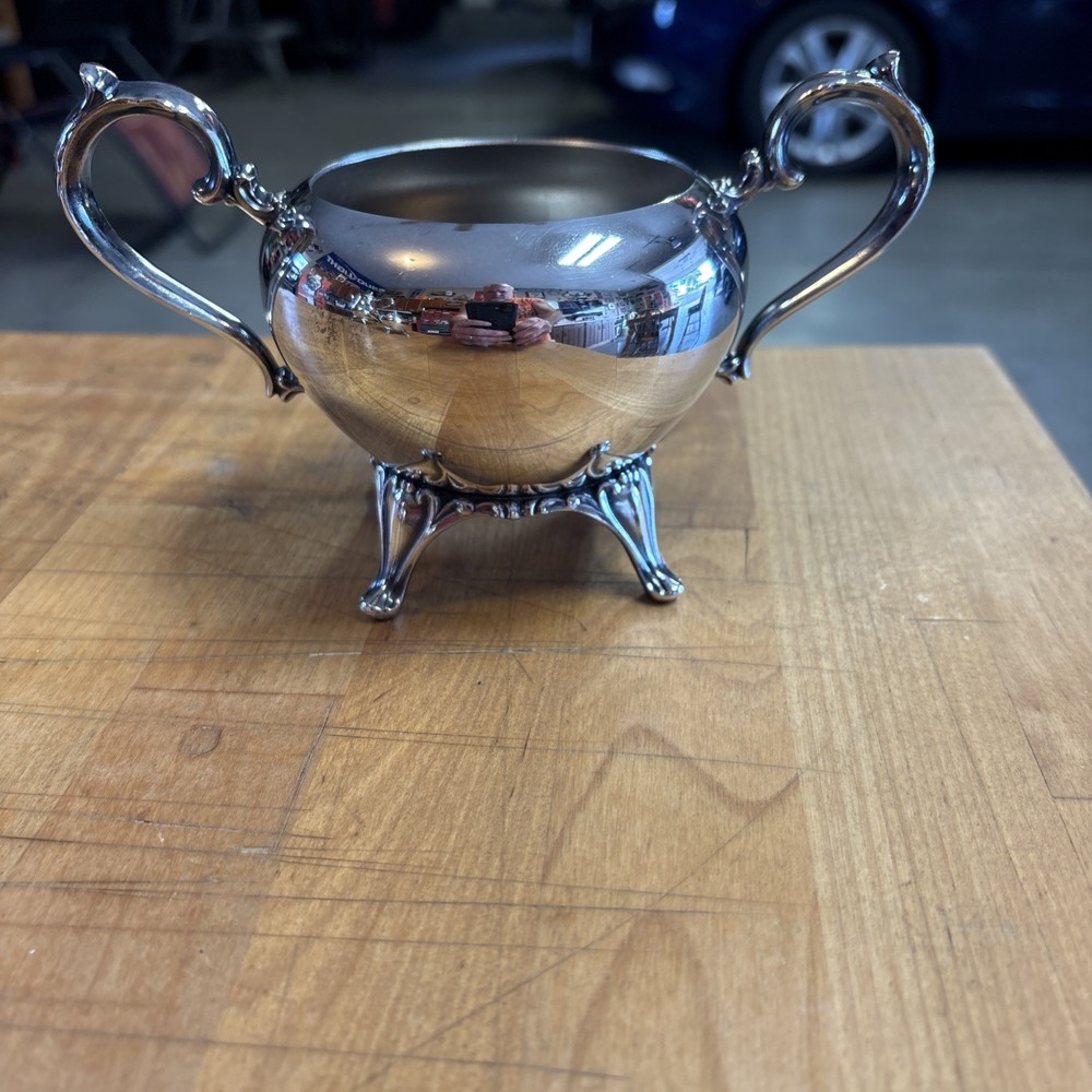 Vintage Tea/Coffee Set with Sugar and Creamer (1353)