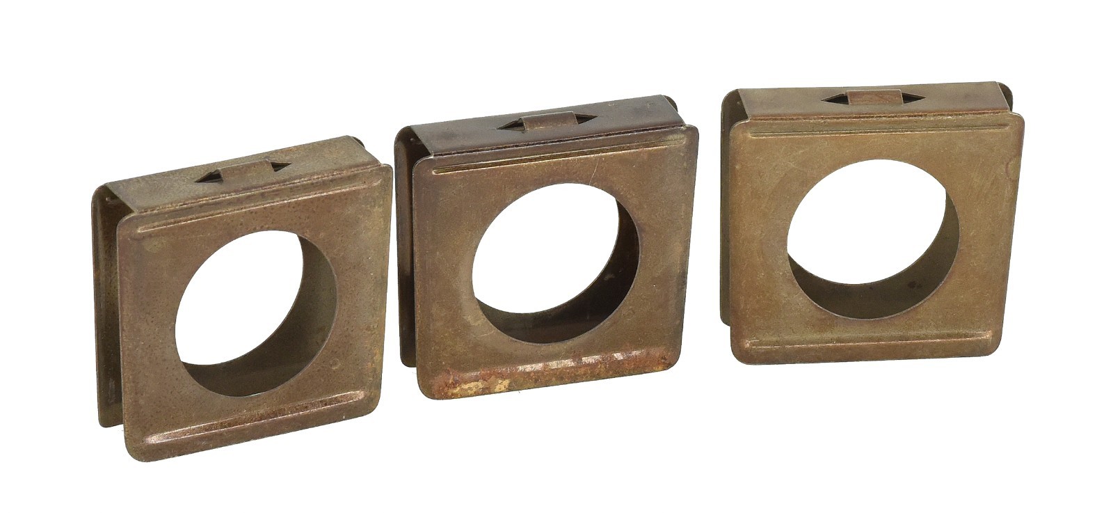 3x WWI German Gewehr 88 Gew 88 Kar 91 Rifle En Bloc Stripper Clips Circle Marked