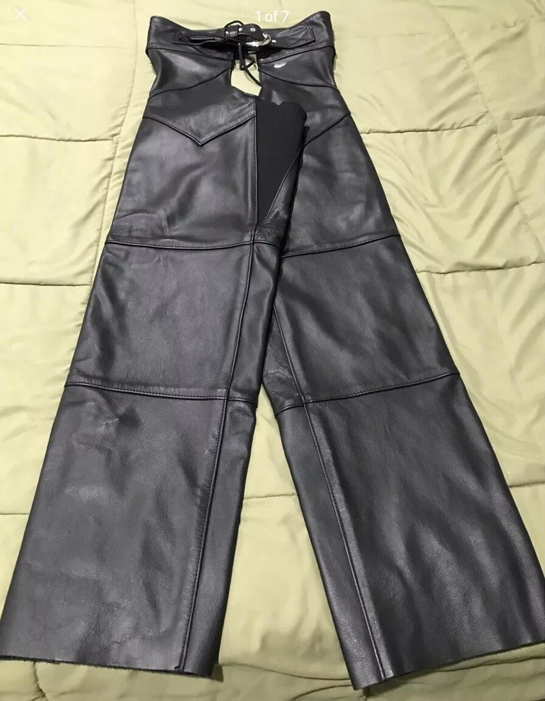 Harley Davidson Leather Chaps Women's Medium