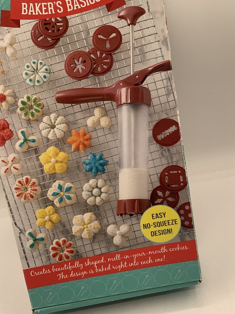 Nordic Ware Baker's Basic 8" Deluxe Spritz Cookie Press