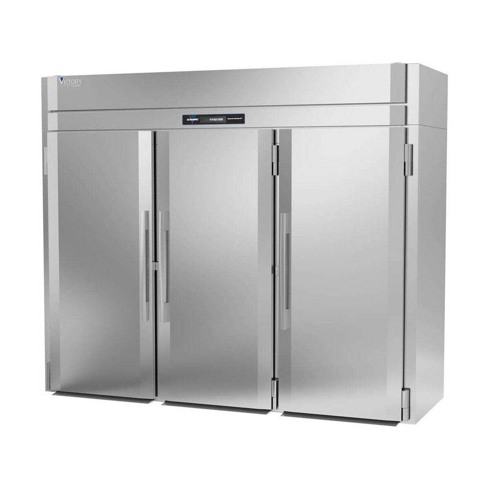 Victory RISA-3D-S1-HC 101" Solid Door Roll-In Refrigerator, 3 Section, 106.81...