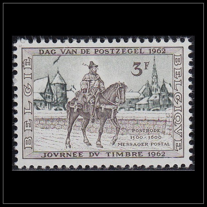 Belgium 1962 (1212) Stamp Day