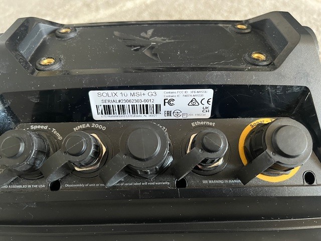 Humminbird Solix 10 MSI G3