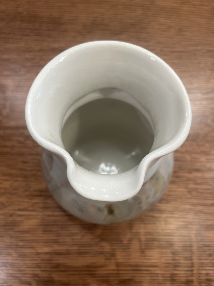 Handcrafted Studio Pottery Pitcher Signed By Artist