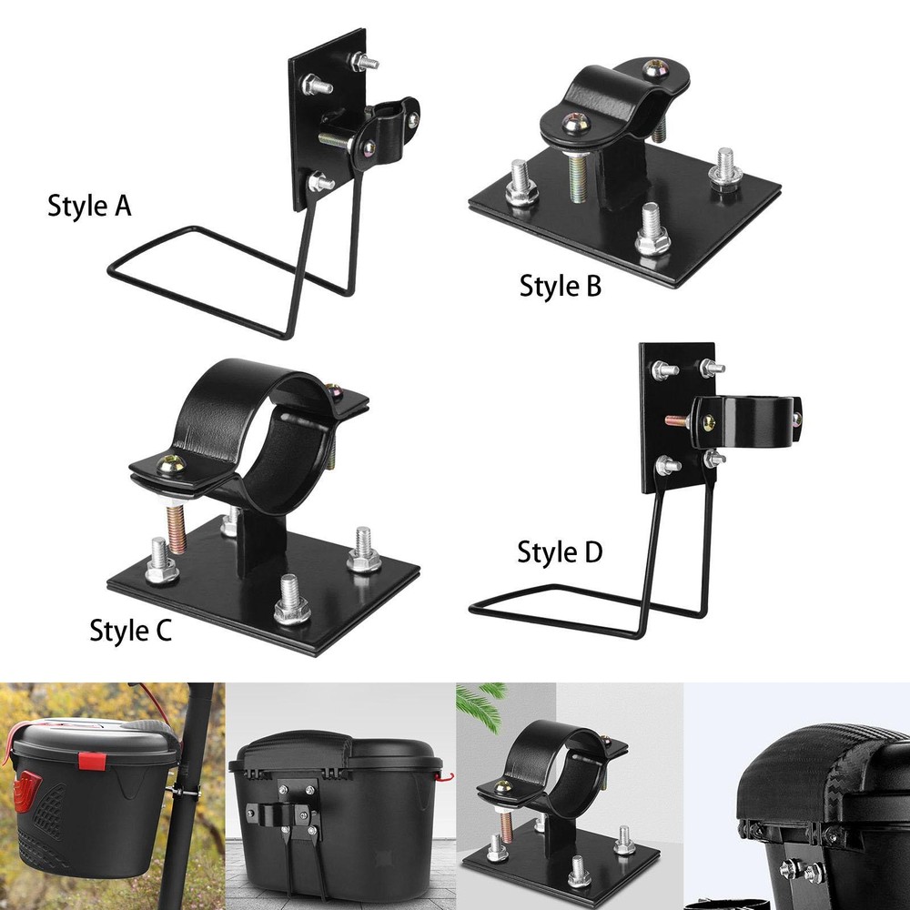 Bicycle Front Basket Bracket Mounting Hardware Adjustable Bike Basket Mount