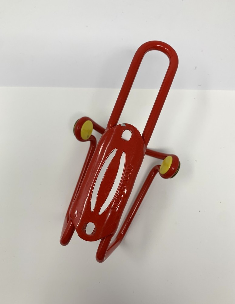 Elite Lightweight Tubular Red Bottle Cage