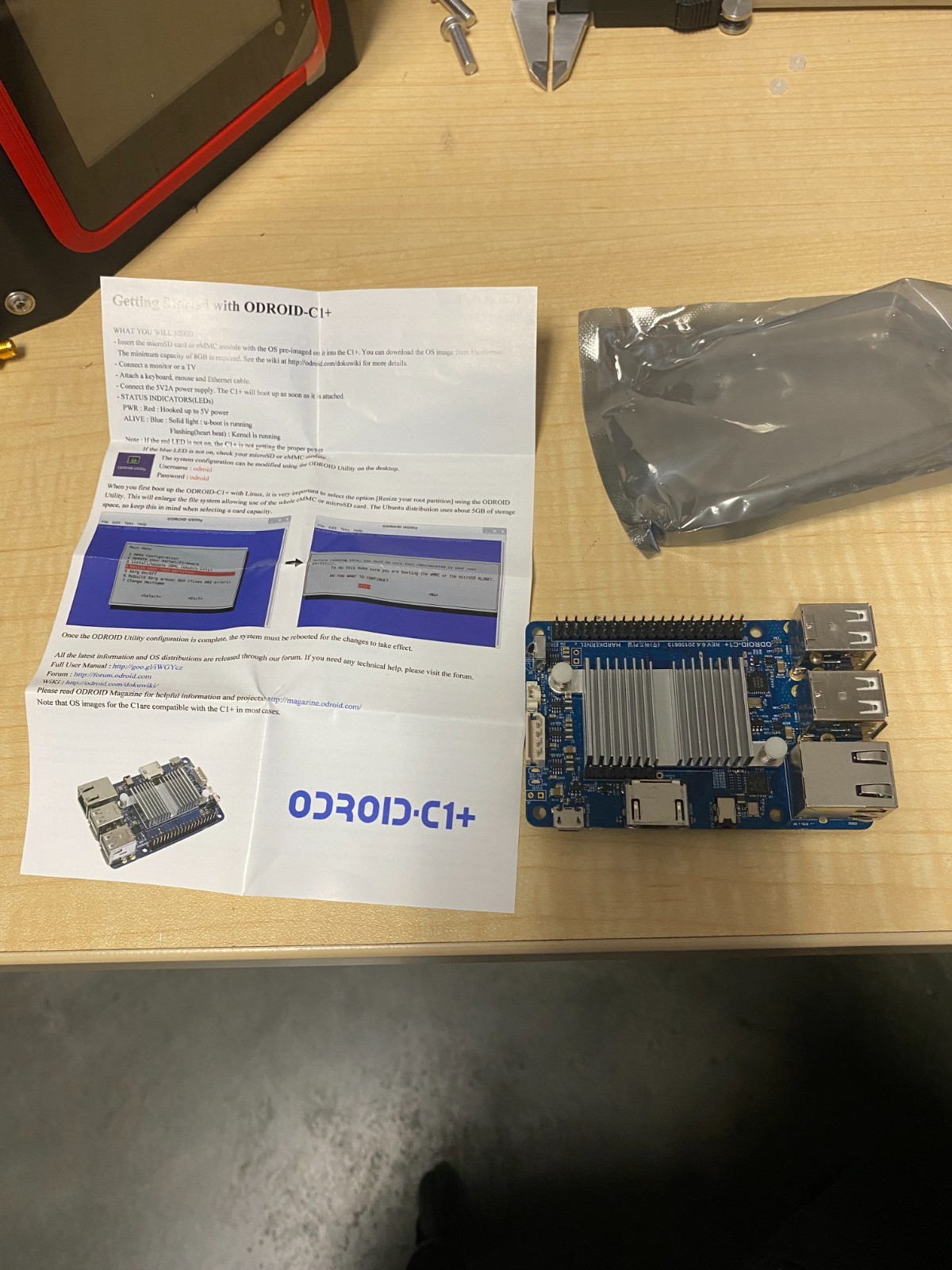 hardkernel ODroid-c1+