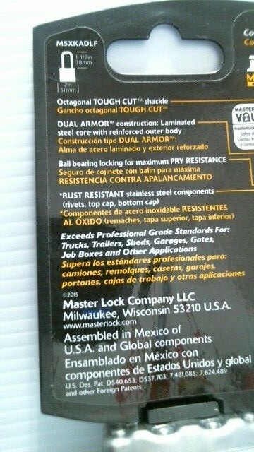 Master Lock Magnum Padlock (M1XKA1) FS