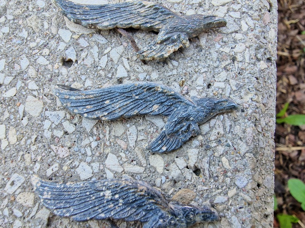 WW2 Original German Badges Front Item Relic.