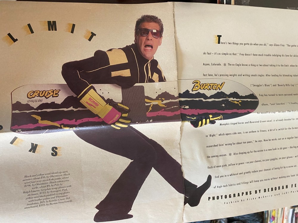 The Eagles, Glenn Frey, Four Page Vintage Clipping