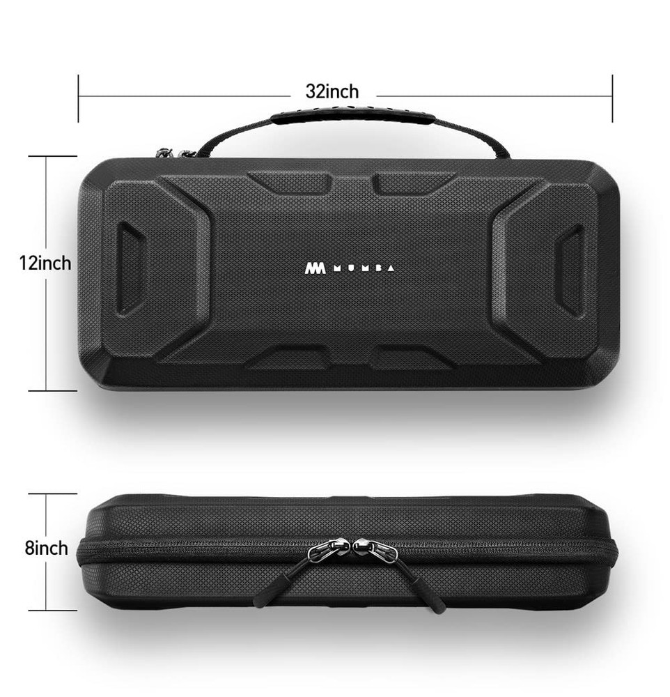 Mumba Carrying Case Compatible with Steam Deck Case, Black