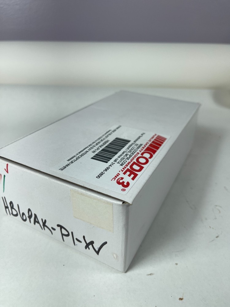 Code 3 HB6PAK-PI-W Hide-A-Blast 6-LED Lighthead White NGPI SUV Interceptor