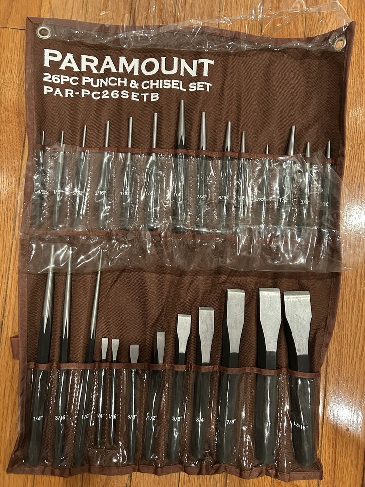 Paramount 26 pc Punch & Chisel Set
