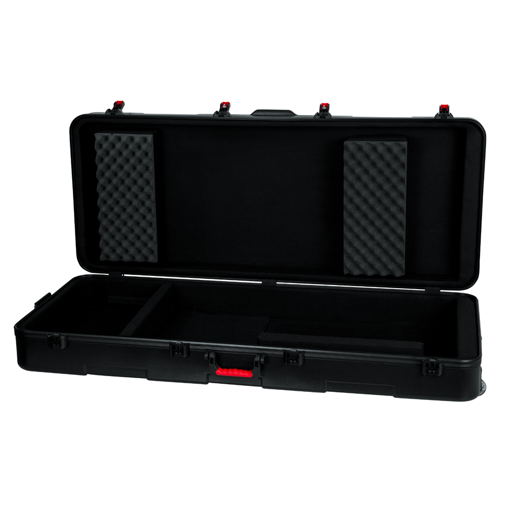 Gator Cases Molded Case for Keyboards with TSA Approved Locking Latches; 76-key