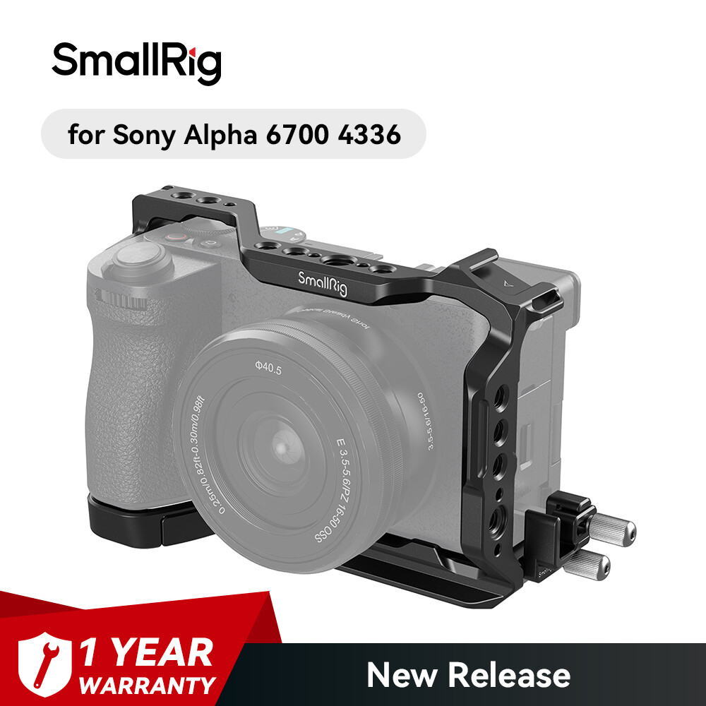 SmallRig Cage Kit for Sony A6700 Camera with Cable Clamp for HDMI fr Arca-Type