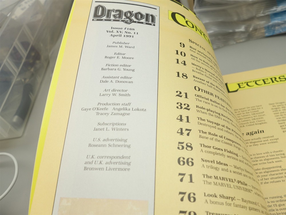 Dragon Magazine: Issue #168 (TSR)