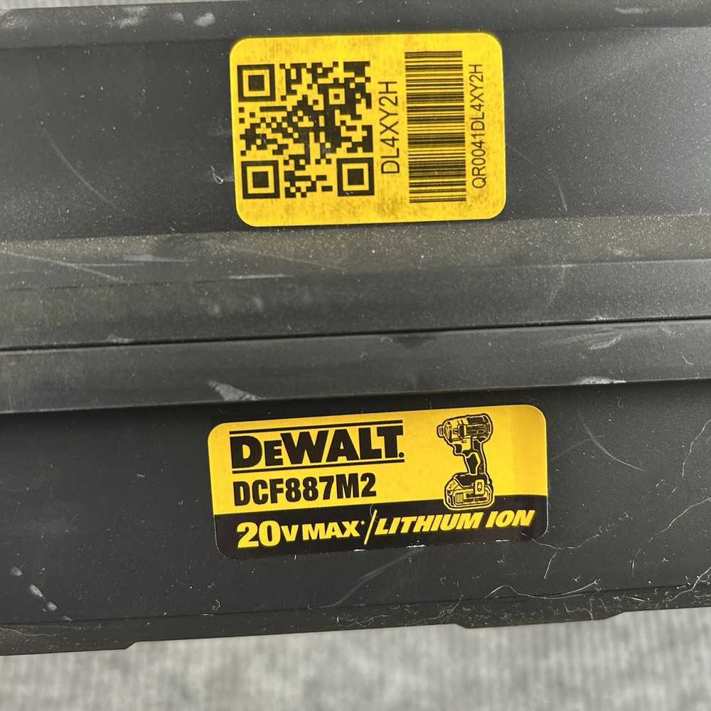 DeWalt Hard Tool Case DCF887M2 Impact Driver & Charger Case Only
