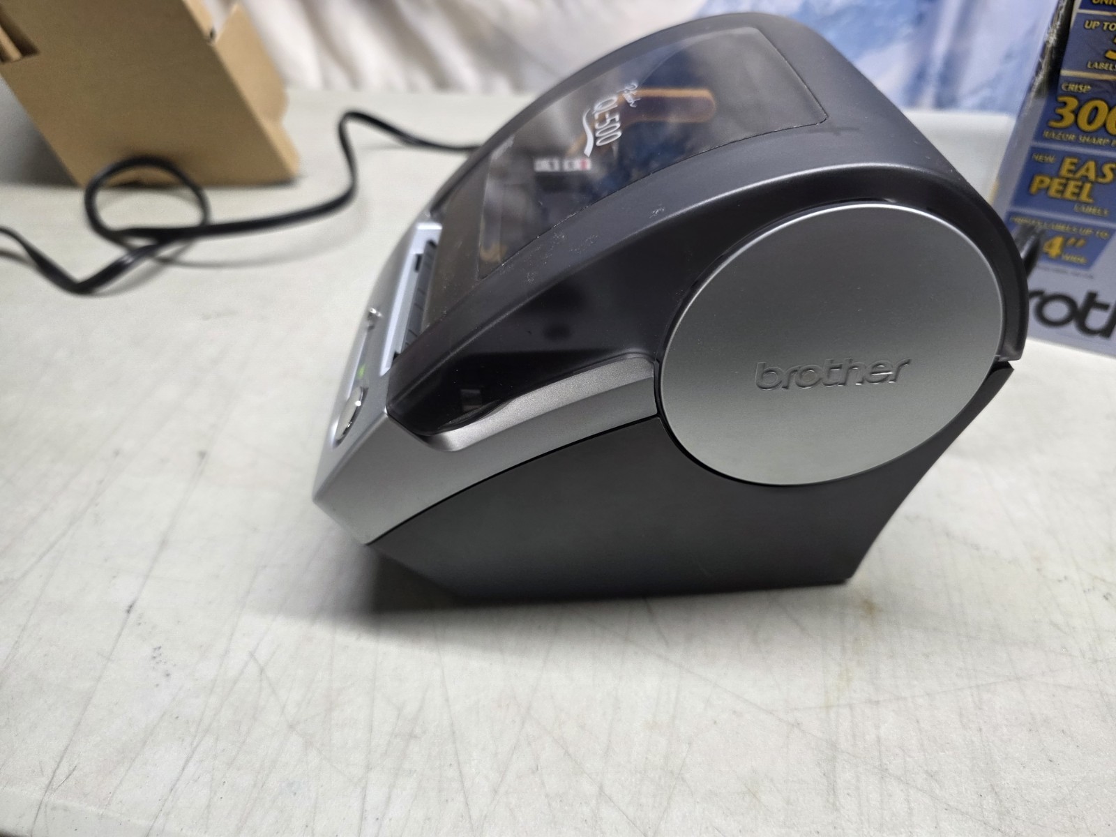 🔥 Brother P-Touch QL-500 Manual-Cut PC Label Printing System W/ Box & USB Cord