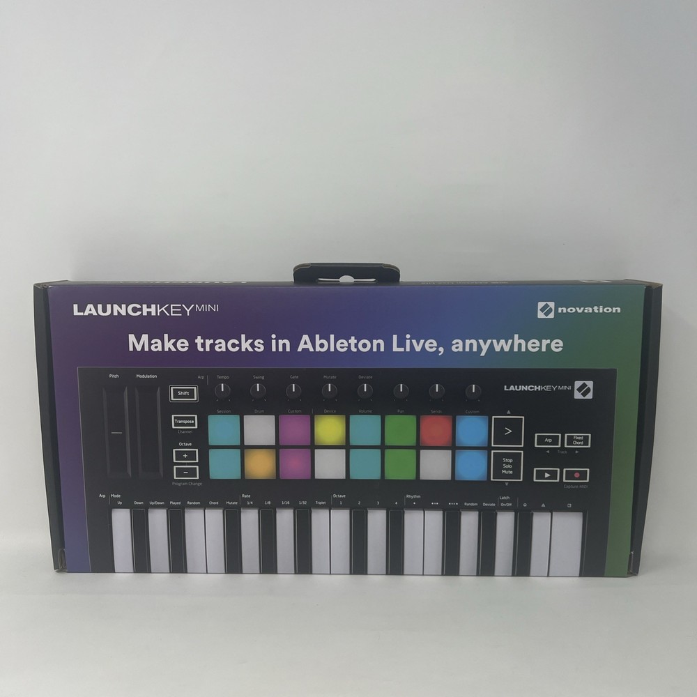 Novation Launchkey Mini Mk3 25 Mini-key Midi Keyboard Controller No Cable