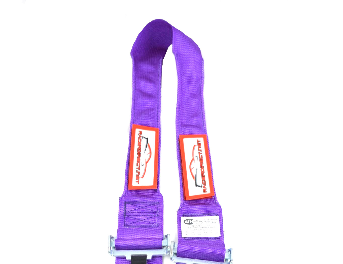 DRAGSTER U HARNESS ALL WRAP BELT SFI 16.1 5 POINT 3" CAM LOCK SEAT BELT PURPLE