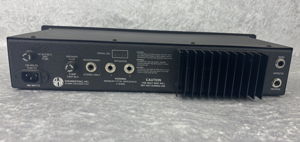 SWR Workingman's 160 bass amp head