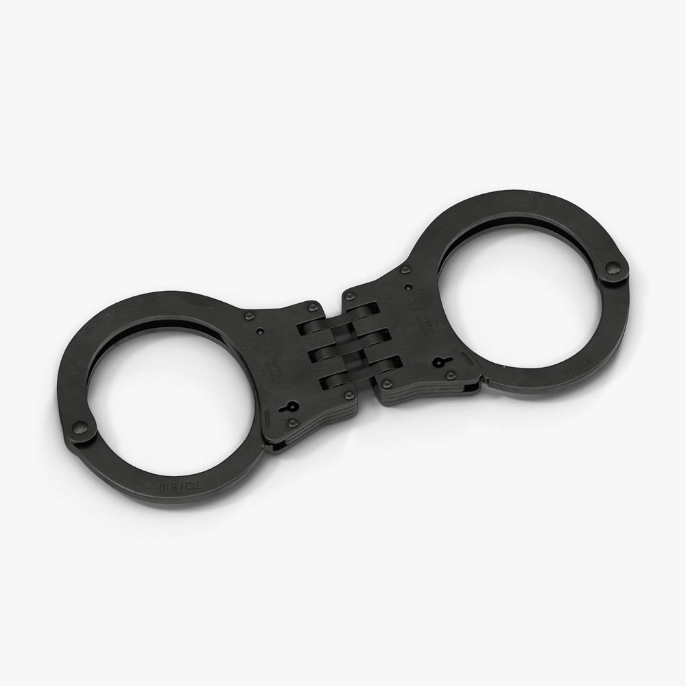 Professional Police Handcuffs Hinged Double Lock Pro-Cuff Speedcuff Quickcuff