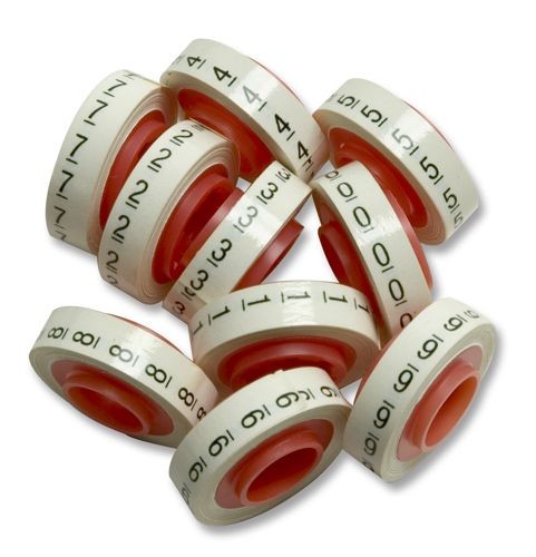 3M SDR-0-9 SCOTCHCODE WIRE MARKER TAPE REFILL ROLLS