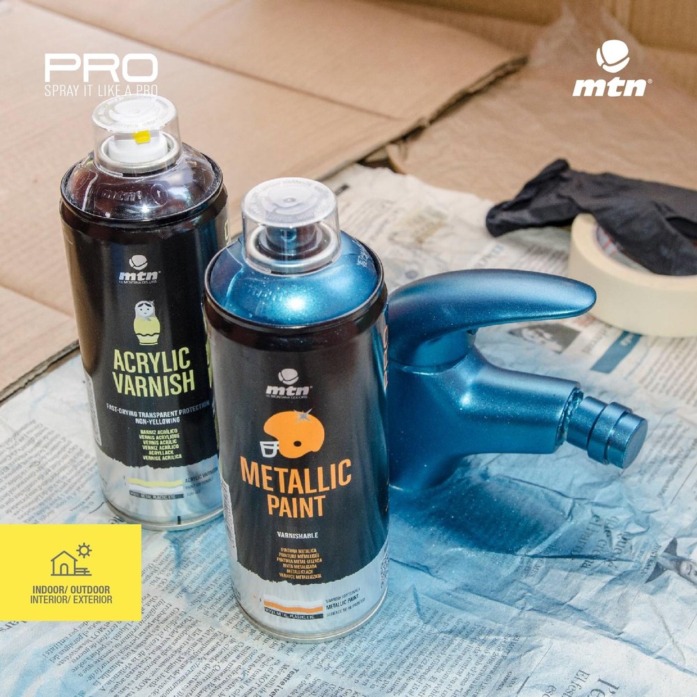 MTN PRO Metallic Black 400ml