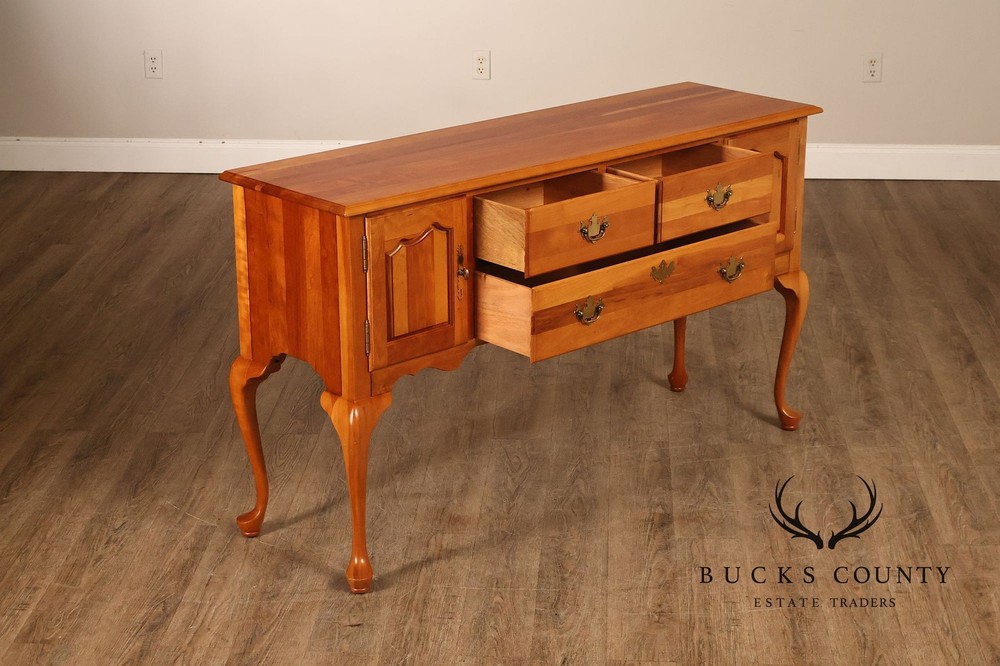Nathan Hale Natural Finish Solid Cherry Sideboard