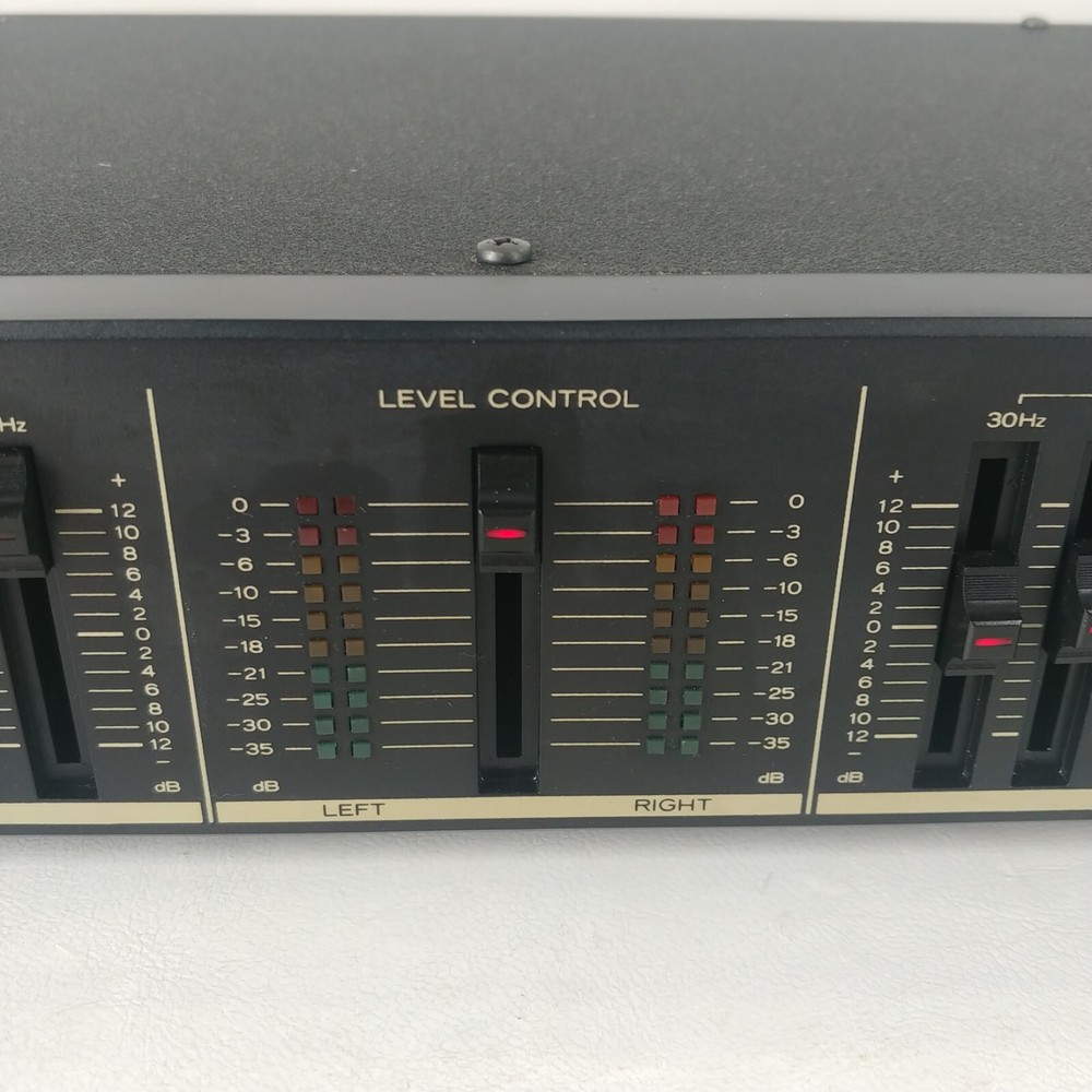 TEAC EQA-5 - 10 Band Stereo Graphic Equalizer HiFi Component- READ DESCRIPTION