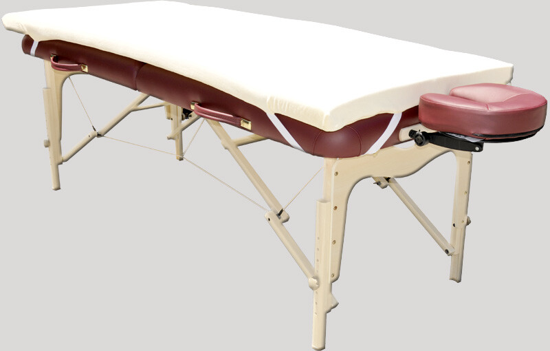 Therapist's Choice Memory Foam Massage Table Topper (Massage Table Not Included)