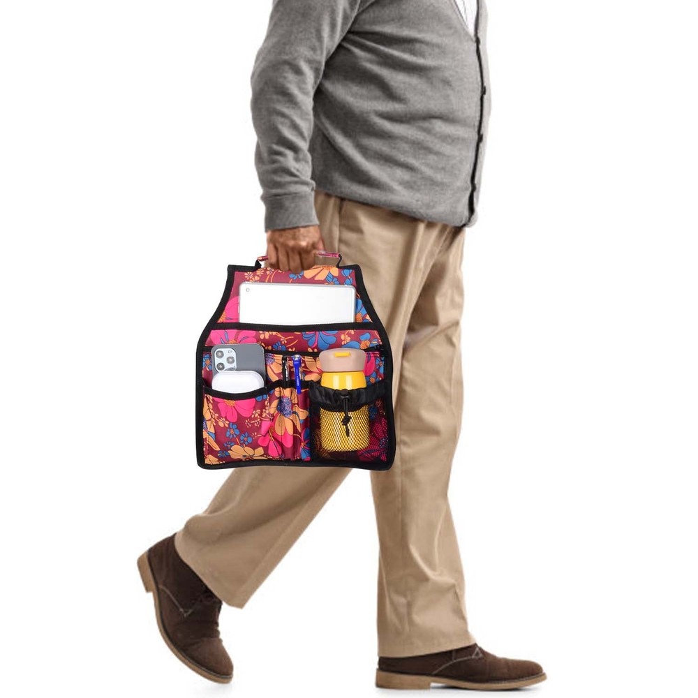 Supregear Side Walker Bag w/Cup Holder, Folding, Waterproof Walker Accessory