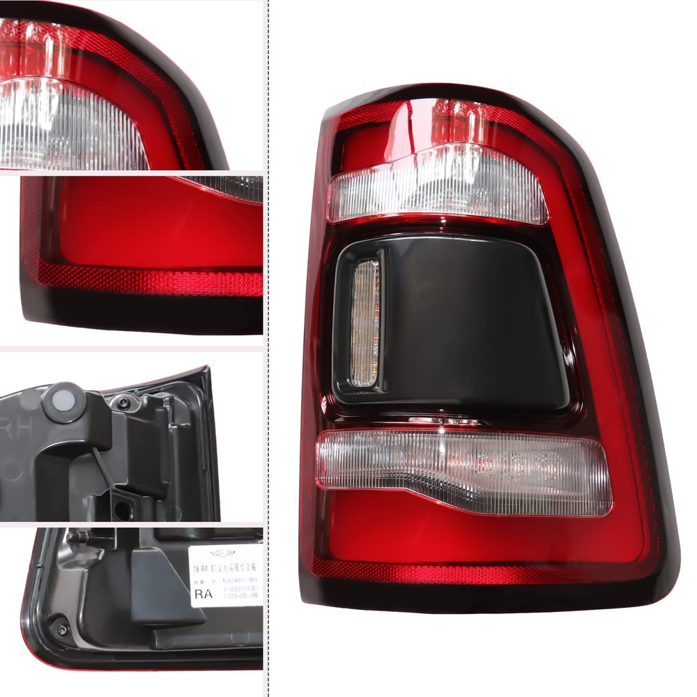 LED Tail Light Assembly for 2019-2022 RAM 1500 Right Passenger Side