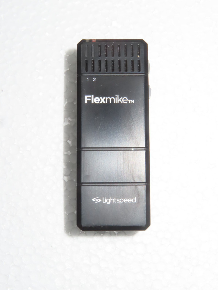 LightSpeed FlexMike Microphone Model: FM. FREE SHIPPING. Tested.