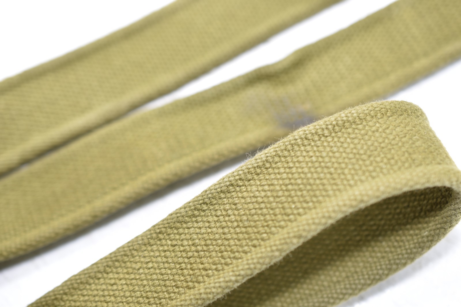 Lee Enfield WWII era 52" MKII Rifle Sling Canvas Green marked 1944