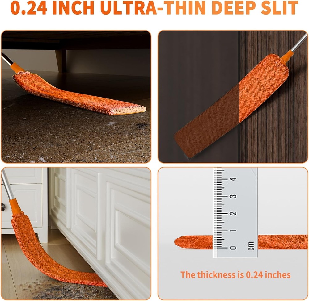 Telescoping Cobweb Duster with Extension Pole