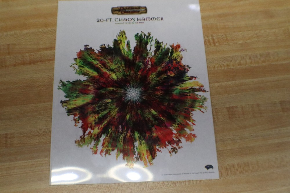 Dungeons and Dragons CHAOS HAMMER TEMPLATE 2OFT